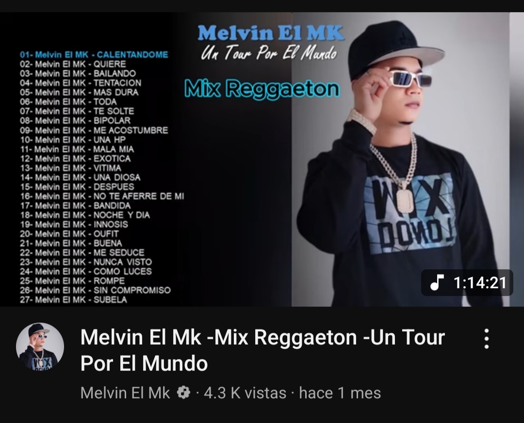 Melvin El MK - Artista Musical